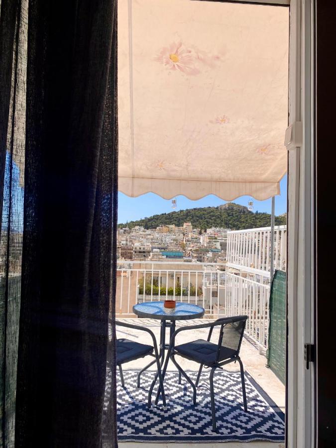 Apartment With Beautiful View Of Lycabettus Athen Eksteriør billede